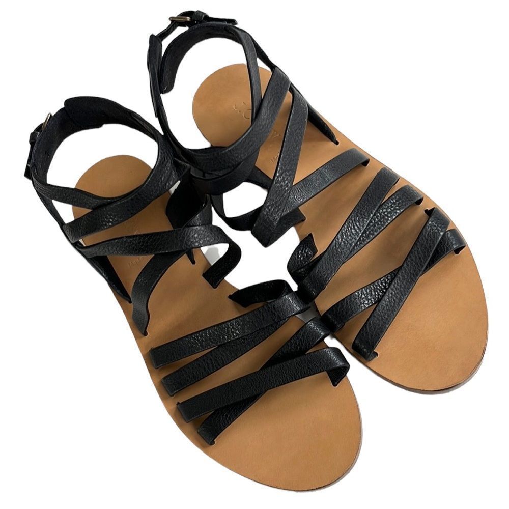 EUC J. Crew leather sandals